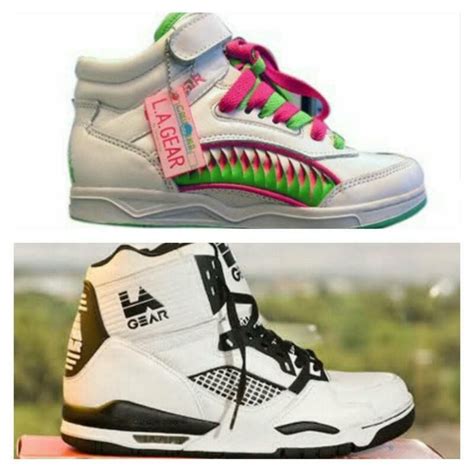 80s la gear sneakers.